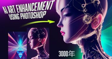 Enhancing AI Art in Photoshop for INCREDIBLE Results! // Midjourney 3000年 Human [4K]