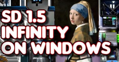 Stable Diffusion Infinity 1.5 on Microsoft Windows!