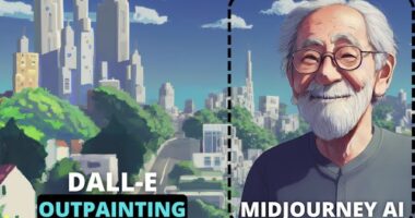 Outpainting Midjourney images using DALL E - [AI Art Tutorial]