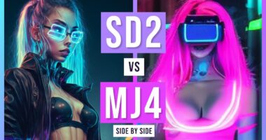 Stable Diffusion 2.0 vs Midjourney V4: Side by Side Comparison