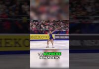 Sora AI Video: Stunning Ice Skating Cat! #shorts