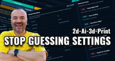 Free Tool for 3D Artists: Find Mesh Errors + Generate Print Settings