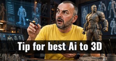 How to Dramatically Improve AI 3D Model Quality, Tips!