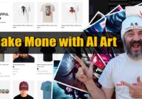 How to earn money with Generative AI, make physical products with Printiful