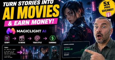 Turn Stories into AI Movies & Earn Passive Income | MagicLight AI Review