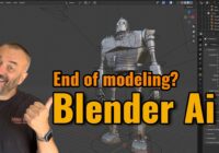 Can AI Replace 3D Modeling? ChatGPT vs Claude vs Hitem3D in Blender