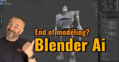 Can AI Replace 3D Modeling? ChatGPT vs Claude vs Hitem3D in Blender